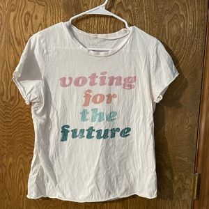 Voting for the future tee